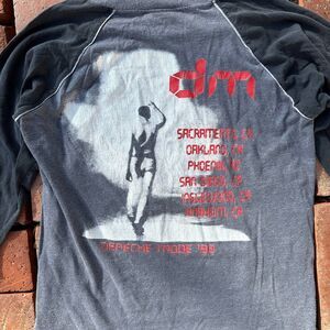Rare Vintage Double Sided Depeche Mode Tour 98 - Long Sleeve - Tshirt S